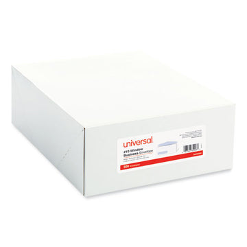 Universal® Business Envelope, #10, Commercial Flap, Gummed Closure, 4.13 X 9.5, White, 500-box freeshipping - TVN Wholesale